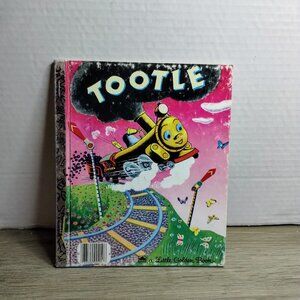 1945 A Little Golden Book TOOTLES Vintage Book
